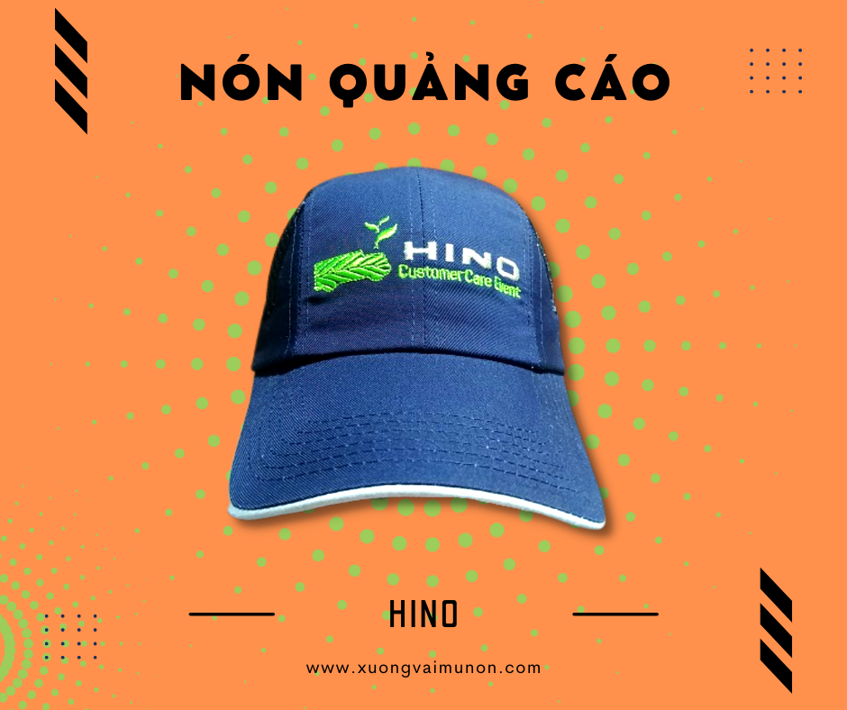 Mũ Nón Quảng Cáo HINO